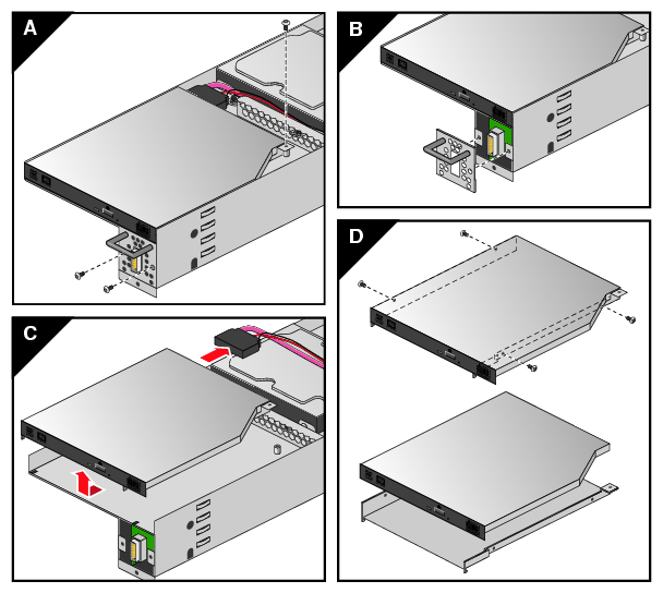 Altix UV 100 DVD Removal