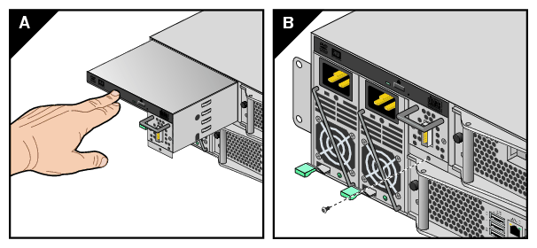 Replace the Disk Drive Tray